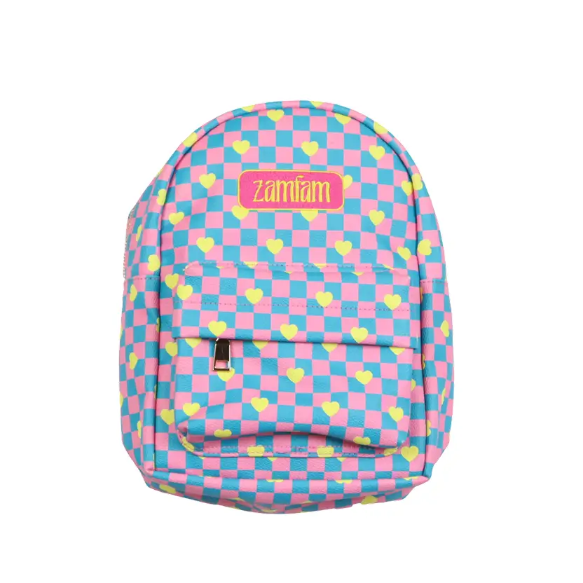 Vegan leather backpack